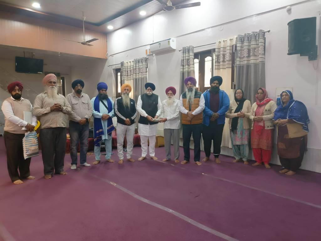 Bheen village sangat donated Rs 110 lakh for the rehabilitation of flood victims